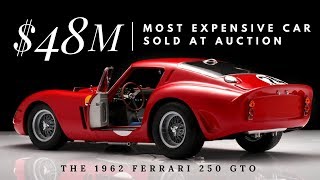 Full Auction of the 48M 1962 Ferrari 250 GTO Monterey Car Week [upl. by Burnett638]