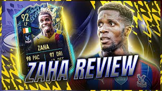 FIFA 22  Zaha 92 TOTS ist ein BEAST 🔥 Team Of The Season Player Review Ultimate Team [upl. by Novak]