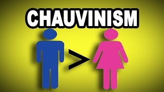 Learn English Words CHAUVINISM  Meaning Vocabulary with Pictures and Examples [upl. by Ynnub]