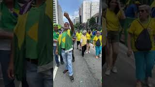 ACONTECEU AGORA NA AV PAULISTA O BRASIL PRECISA VER ISSO 😭😭😭 [upl. by Sabian]