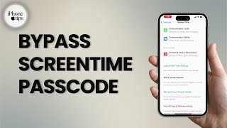 How to Bypass Screen Time Passcode on iPhone [upl. by Donna131]