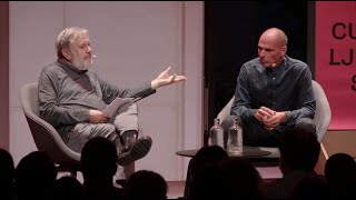 Yanis Varoufakis amp Slavoj Zizek  Festival INDIGO 2021 [upl. by Nirad]