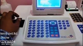 Best Biochemistry Analyzer Microlab Rx50V Best Semi Automatic Biochemistry Analyser [upl. by Annekim]