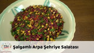 Şalgamlı Arpa Şehriye Salatası Tarifi [upl. by Jarl]