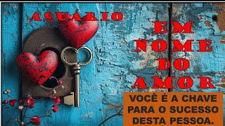 ♒️AQUÁRIO💞EM NOME DO AMOR💞EXISTE DISTÂNCIA 💞PORÉM NÃO EXISTE DÚVIDAS QUE É VOCÊ A PESSOA CERTA💞 [upl. by Araic180]