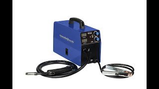 Weldtech 140A MIG Welder  WT140FC Walkthrough [upl. by Noorah]