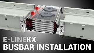 Busbar Trunking Installation  ELine KX  EAE Elektrik [upl. by Jari]