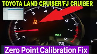 Zero Point Calibration C1336 How to Calibration zero point Angle sensor on Toyota and Lexus [upl. by Williamsen]