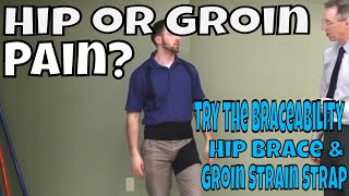 Hip or Groin Pain Try the BraceAbility Hip Brace amp Groin Strain Strap [upl. by Lunsford446]