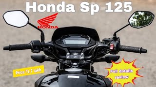 2024 Top Model Honda SP 125 Disc Varriant Full Detailed Review On Road Price New Update features [upl. by Syd]