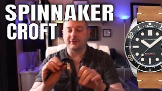 Spinnaker Watch  Spinnaker Croft Watch Review [upl. by Beata]