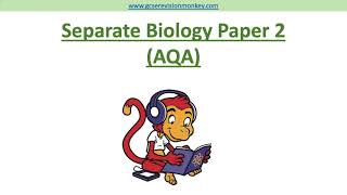 2024 Exam Separate Triple Biology Paper 2 [upl. by Dnar]