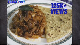 Onion Curry in Tamil I வெங்காய சம்பல் I Side Dish for Dosa Chapati Poori amp Roti I Vengaya Sambal [upl. by Elka544]