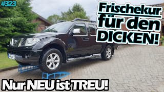 Er braucht LIEBE  Frischekur für den Pickup  Nissan Navara  Tempomat  Reifen  Differential [upl. by Cohbath206]