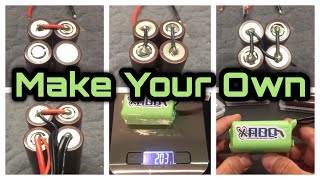 DIY 18650 4s battery packs [upl. by Ynahirb]