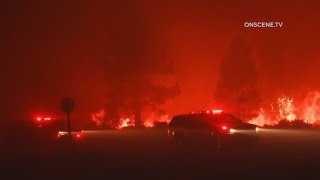 Bridge Fire explodes to over 46K acres [upl. by Melar]