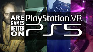 Are PSVR Games Better On PlayStation 5  Load Times and Graphics Compared [upl. by Niveek]