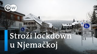 Njemačka razmatra uvođenje rigoroznijeg lockdowna [upl. by Nnylkoorb]