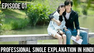 Professional Single Episode 01 Story Explanation In Hindi  Chinese Drama Story Explanation [upl. by Wendel440]