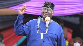 LIVE Raila Odinga amp His Azimio Brigade in Rongo Migori county [upl. by Leikeze]