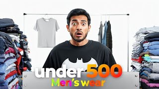 All brand under ₹500Tshirt jackets sports wear fashion menswear sportswear [upl. by Pricilla688]