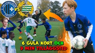 JAG GÖR MÅL MOT HAMMARBY amp DOMAREN VÄGRAR ATT BLÅSA AV MATCHEN  Hammarby IFTäby FK P09 [upl. by Joella]