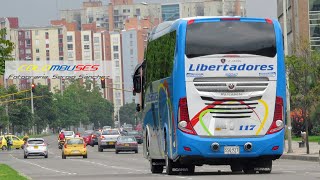 BUSES INTERMUNICIPALES en Bogota COLOMBIA [upl. by Pollerd535]