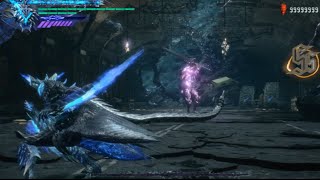 DMC5 Vergil vs Cavaliere Angelo Yamato Only DMD No Damage [upl. by Sib102]