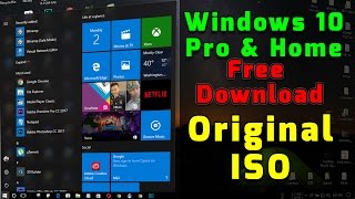 How To Download Windows 10 Pro amp Home FREE ORIGINAL Windows 10 [upl. by Garrison]