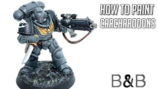 How to paint Carcharodons [upl. by Alahsal266]