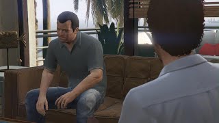 Michaels therapy session 1 GTA V [upl. by Lenes]