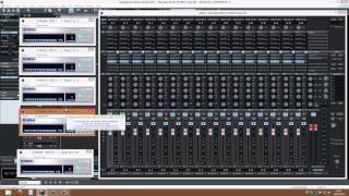 MAGIX Samplitude Music Studio 2013 play on multi Yamaha XG VSTi modules [upl. by Ednalrym495]