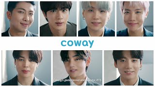 COWAY x BTS We innovate for your better life [upl. by Nissa77]