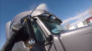 Washing a Volvo truck with Nerta Active Diamond Foam [upl. by Nortad]