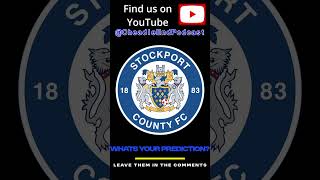 Stockport County vs Shrewsbury town predictions efl cheadleendpodcast [upl. by Dyna]