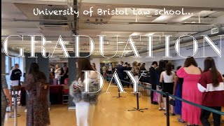 GRADUATION VLOG  University of Bristol Law School 2023 🎓✝️ [upl. by Pubilis]