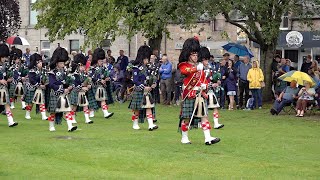 Ballater Pipe Band play Colins Cattle Shoals of Herring amp I See Mull set for Beating Retreat 2019 [upl. by Ajnos]