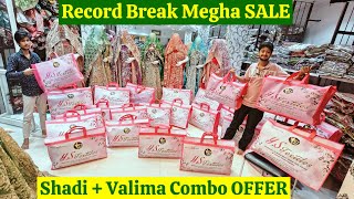 MEGA Bridal Expo  Shaadi  Walima Khada Dupatta Long Koti Sharara Combo OFFER  FREE Stitching [upl. by Acsirp]