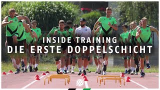 Die erste DOPPELSCHICHT im Trainingslager  Inside Training in Saalfelden [upl. by Royall15]