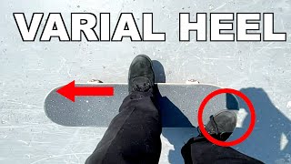 HOW TO VARIAL HEELFLIP [upl. by Aidaas329]