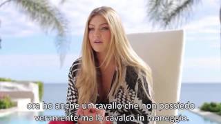 SUB ITA Gigi Hadid interview [upl. by Alihet]