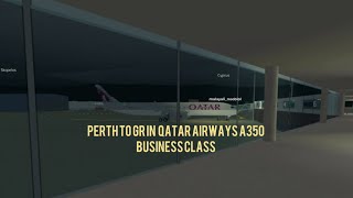 A350 business class in Qatar airways ptfs rp master [upl. by Liris]