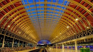 A Walk Around Londons Paddington Railway Station [upl. by Ytsenoh]