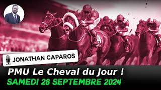 Cheval du Jour PMU samedi 28 septembre à Auteuil  Losange Bleu sera «carré» pour sa rentrée [upl. by O'Donnell290]