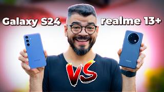 ESSE REALME BATEU UM TOP DE LINHA EM JOGOS CUSTANDO MENOS REALME 13 VS GALAXY S24 [upl. by Aicined319]