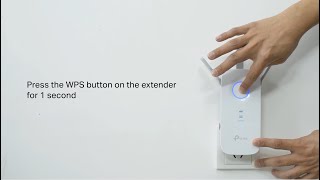 How to Set Up TPLink Range Extender RE450 via WPS [upl. by Sidwel305]