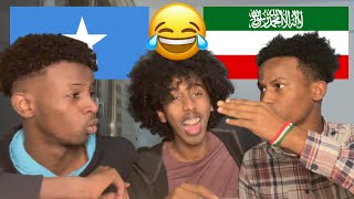 SOMALILAND VS SOMALIA  EXTREMELY FUNNY DIALECT CHALLENGE [upl. by Urbannal]