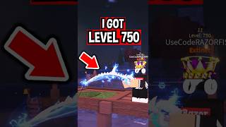 I Got LEVEL 750 in Roblox Fisch [upl. by Ailhat]