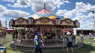 Wayne County Fair Full Carousel 2024 [upl. by Bren]