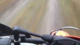 Ktm 690 Enduro R selfmade Iphone chest mount test [upl. by Wilder]